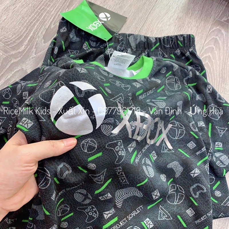 Bộ hè cộc xbox xuất dư xịn cho bé