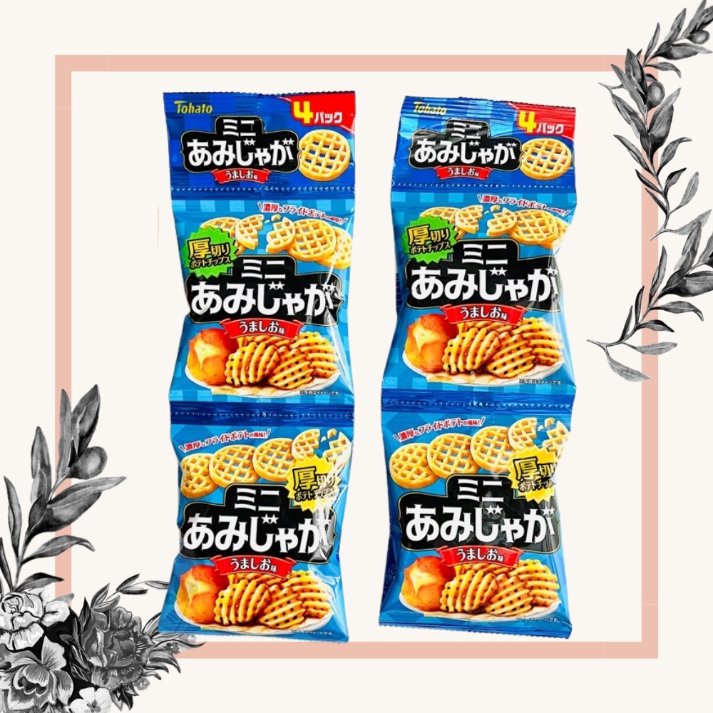 Snack Khoai Tây Vị Muối Ăn Dặm TOHATO Nhật Bản Dành Cho Bé Yêu Tập Ăn Dặm (Bánh dây)