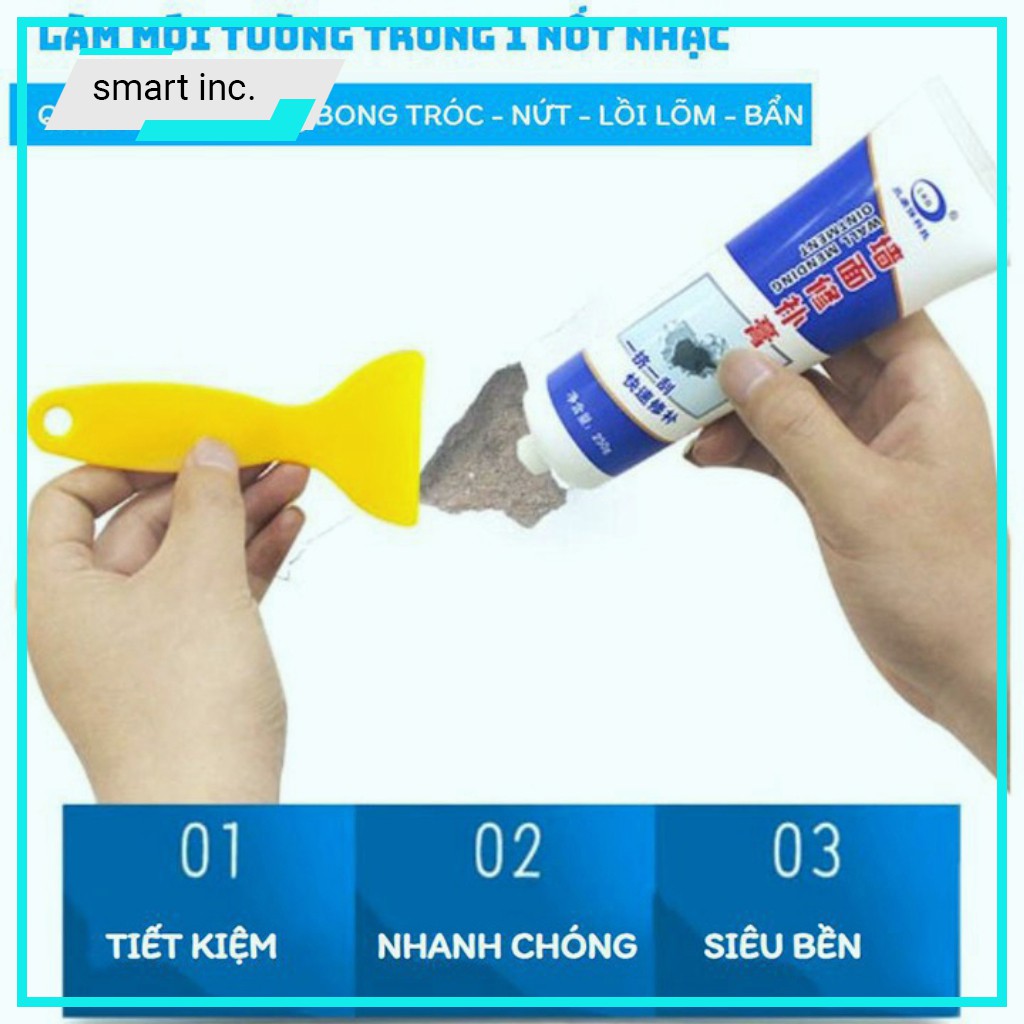 Keo Vá Tường Trám Vết Nứt Khe Hở Chống Thấm Thông Minh 250g