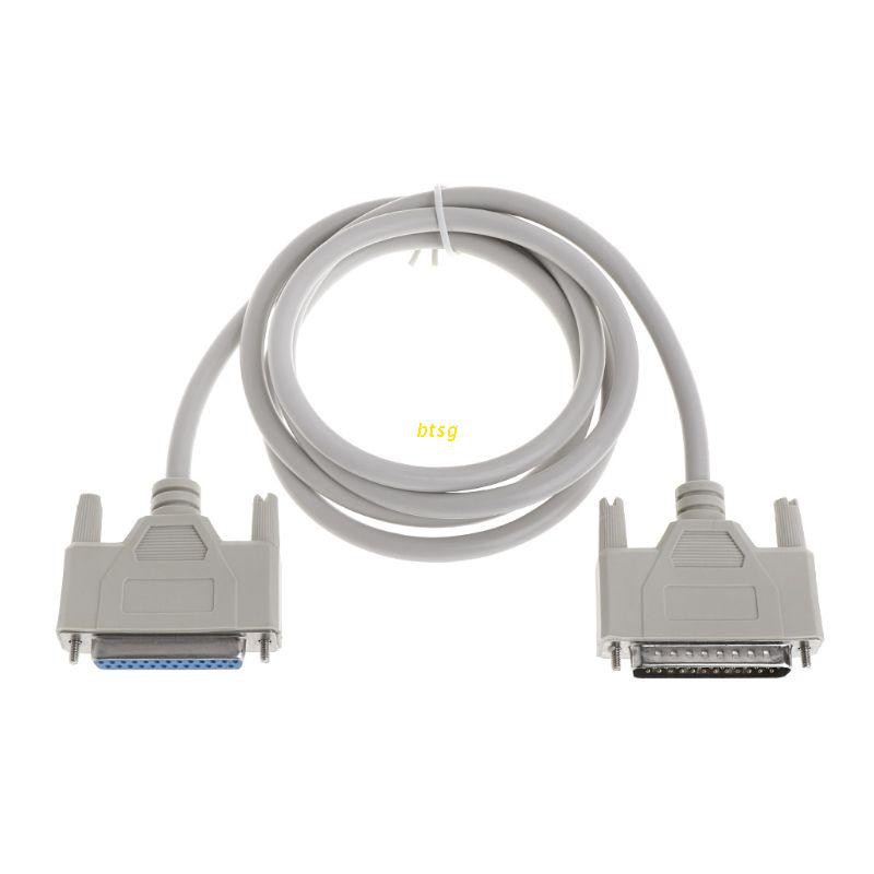 Dây cáp nối máy in Db25 từ đầu cắm sang ổ cắm 25 chấu 3m 1.5m