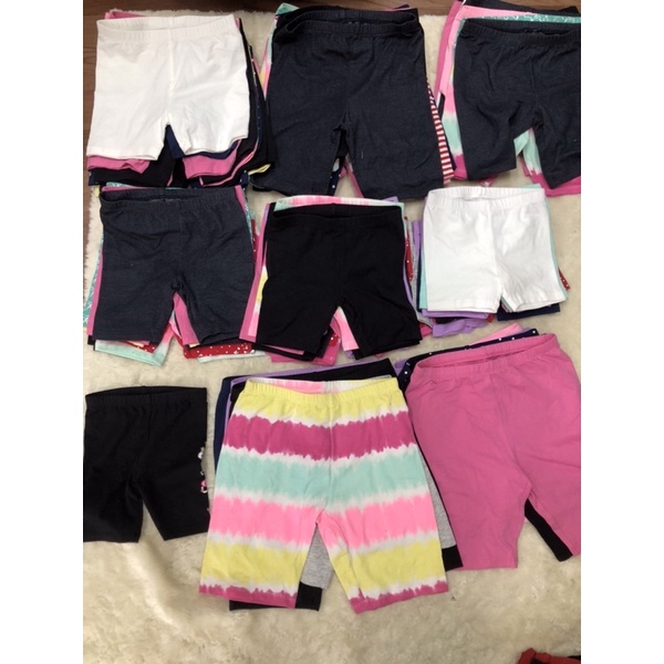 (Q121) Quần legging đùi cotton bé gái hàng việt nam xuất khẩu