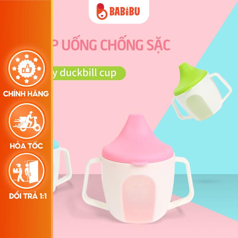Cốc Tập Uống Nước Có Núm Babuu An Toàn Babibu-C01