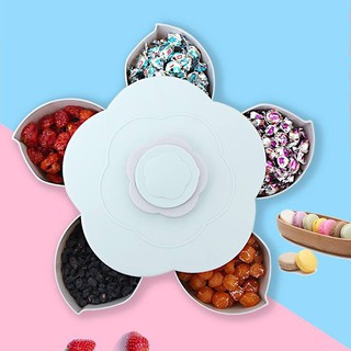 Hộp Đựng Mứt, Bánh Kẹo Tết 5 Khay Có Khe Để Điện Thoại Siêu Hot
