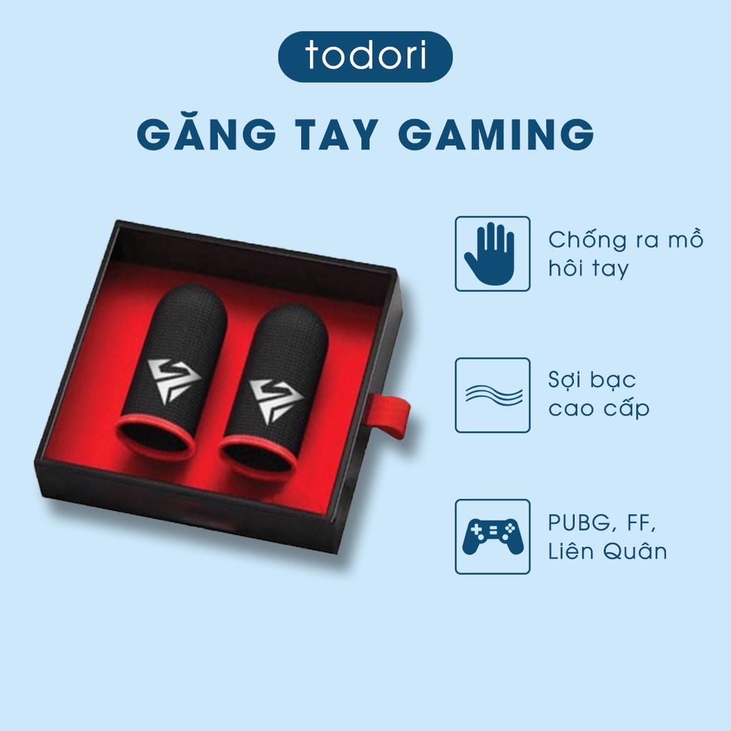 Găng tay chơi game MeMo, Shezi sợi bạc 24 kim cao cấp