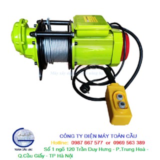 Máy tời điện kenbo siêu nhanh siêu bền siêu êm cc600z 220v 60m