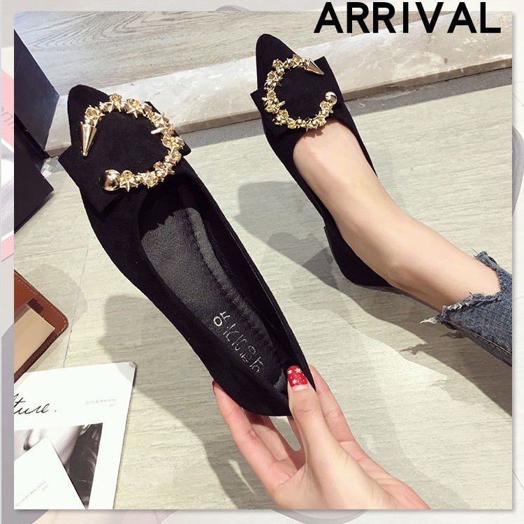 Giày lười đế bệt Nữ Đế Bằng Thời Trang 2020 | BigBuy360 - bigbuy360.vn