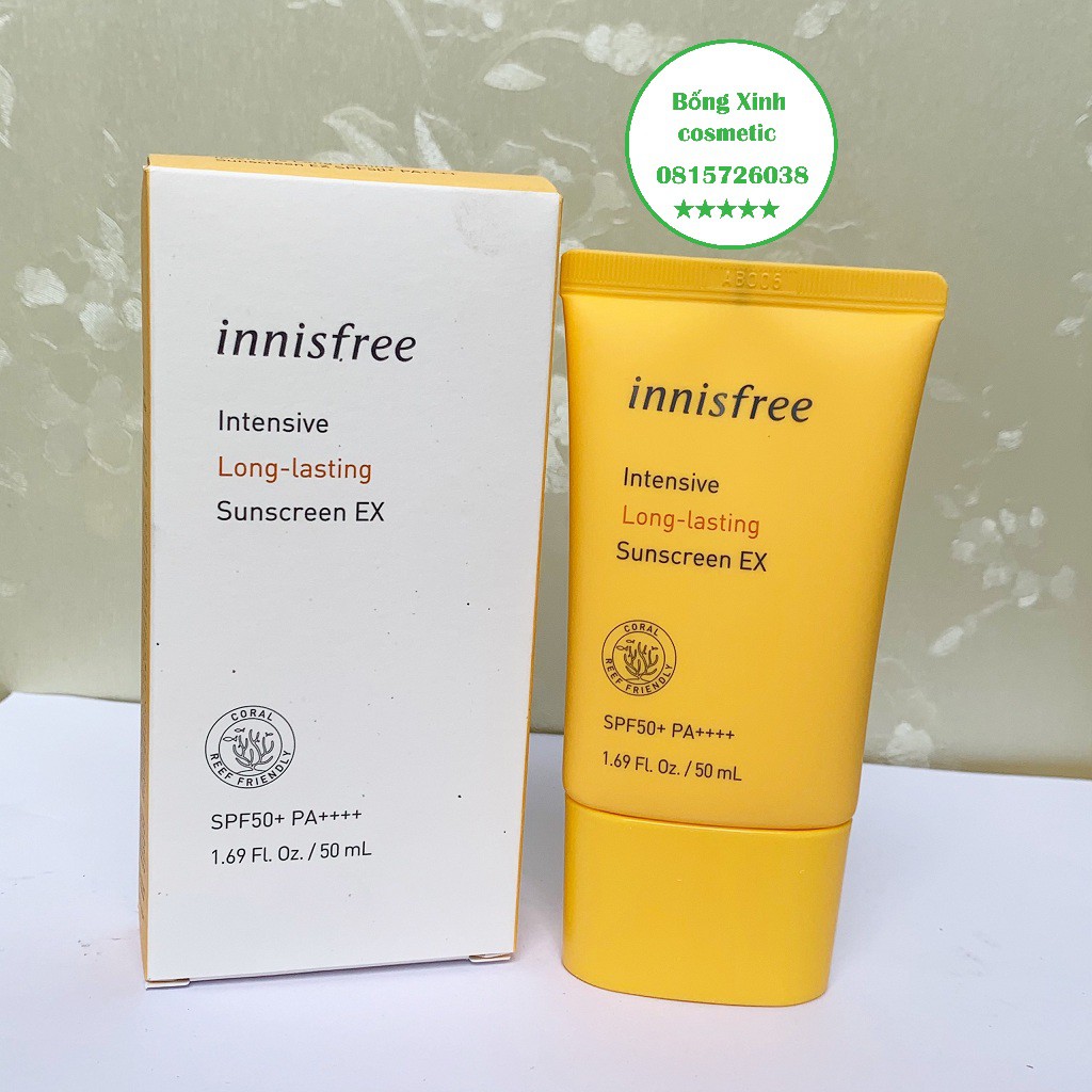 Kem Chống Nắng Innisfree No Sebum, Long Lasting,Triple-Shield  SPF 50+/PA++++ 50ml | BigBuy360 - bigbuy360.vn
