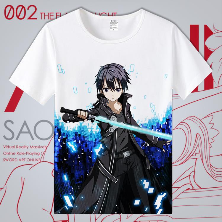 Áo thun in hình Anime Sword Art Online cá tính hợp thời trang