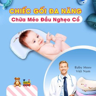 [DEAL TRỢ GIÁ] Gối Chống Méo Đầu Cho Bé ( Gối Cao Su Non Tự Nhiên )