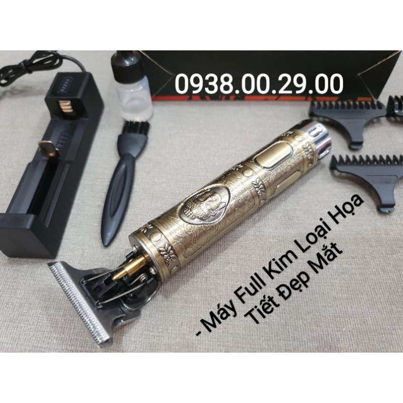 Tông Đơ Chấn Viền Chuyên Nghiệp Lưỡi T-Blade Cabon Agoda Hair Clipper Cạo Siêu Nét.(Ảnh thật)