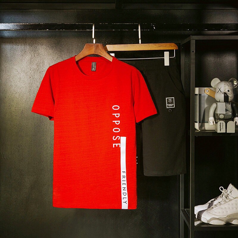 [ BN123 ] Bộ Thể Thao Hè Nam Ngắn Tay Cổ Tròn Chất Thun Lạnh Fullsize In Chữ | BigBuy360 - bigbuy360.vn