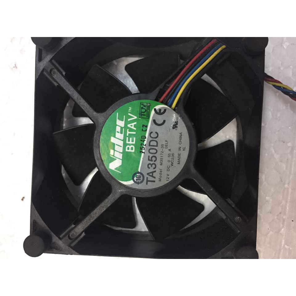 Quạt 9Cm Fan 9 Siêu tốc Nidec TA350DC 9.3x9.3x3.3Cm