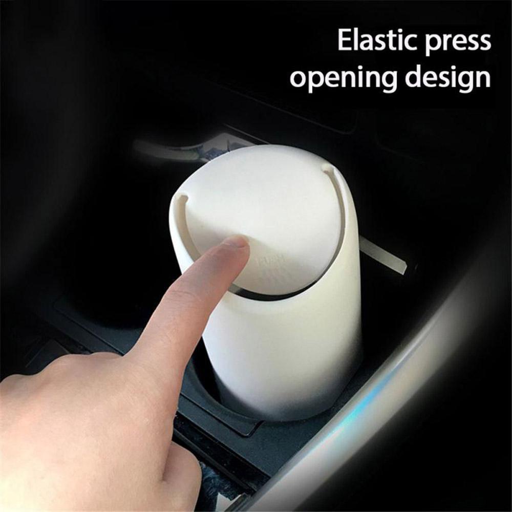 Thùng Rác Nhỏ Gọn Có Giá Đỡ Treo Tiện Lợi Dành Cho Xe Hơi