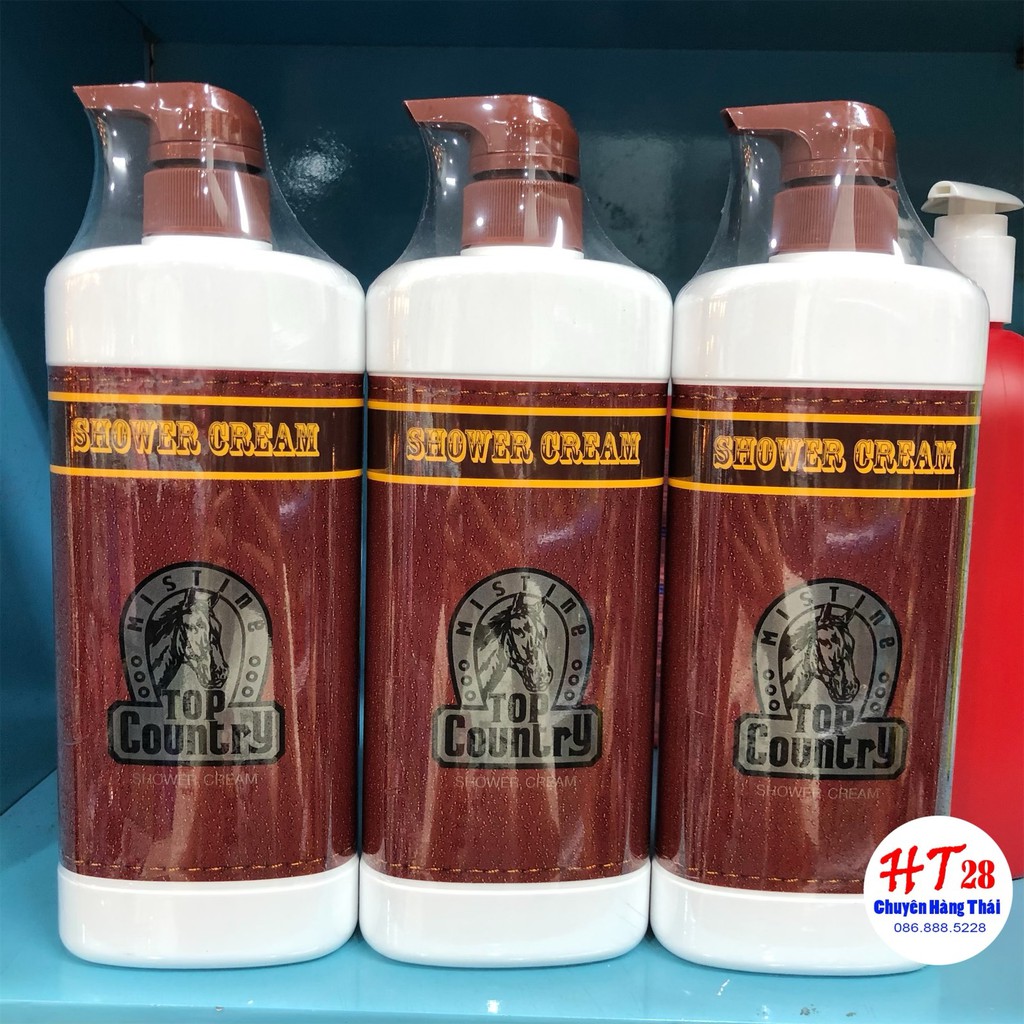 Sữa Tắm Ngựa Top Country 500ml Thái Lan Hương Thơm Lịch Lãm Quyến Rũ