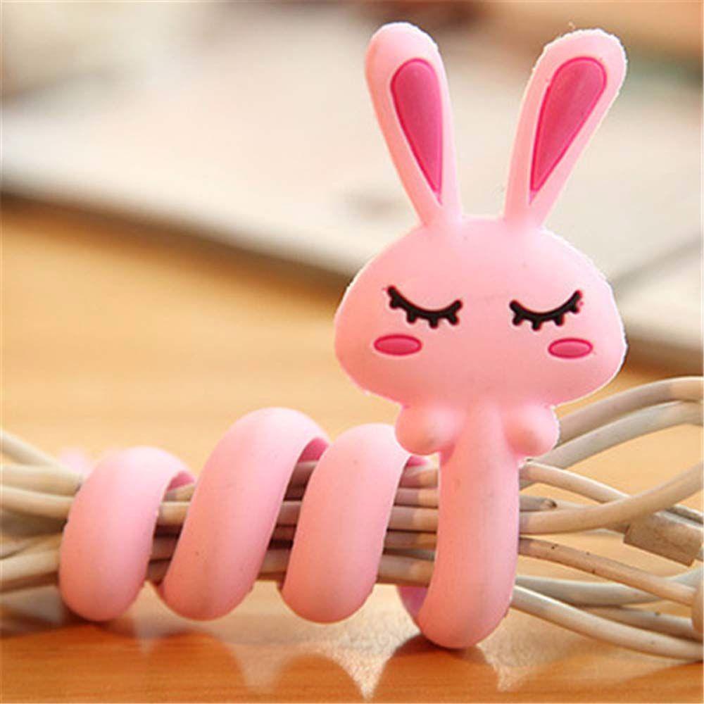 Selens Dụng Cụ Quấn Dây Cáp Sạc USB Bằng PVC Hình Dáng Dễ Thương