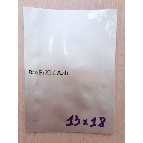 1kg TÚI Bạc 3 BIÊN Bạc Hàn Nhiệt 🫐 Túi ép miệng 2 mặt MÀU BẠC Bao Bì Khả Anh