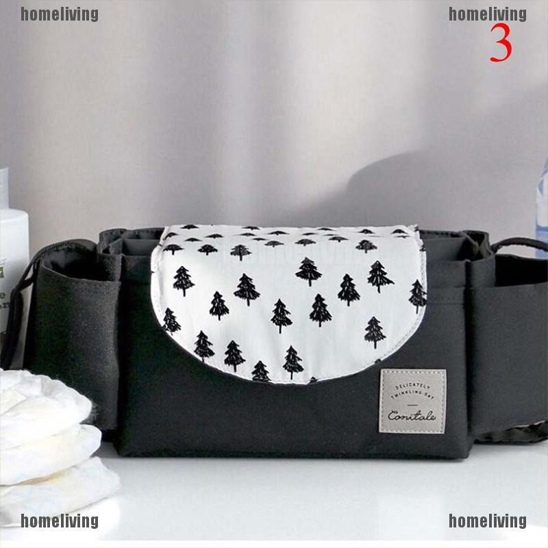 1 Túi Đựng Đồ Đa Năng Gắn Xe Đẩy Em Bé