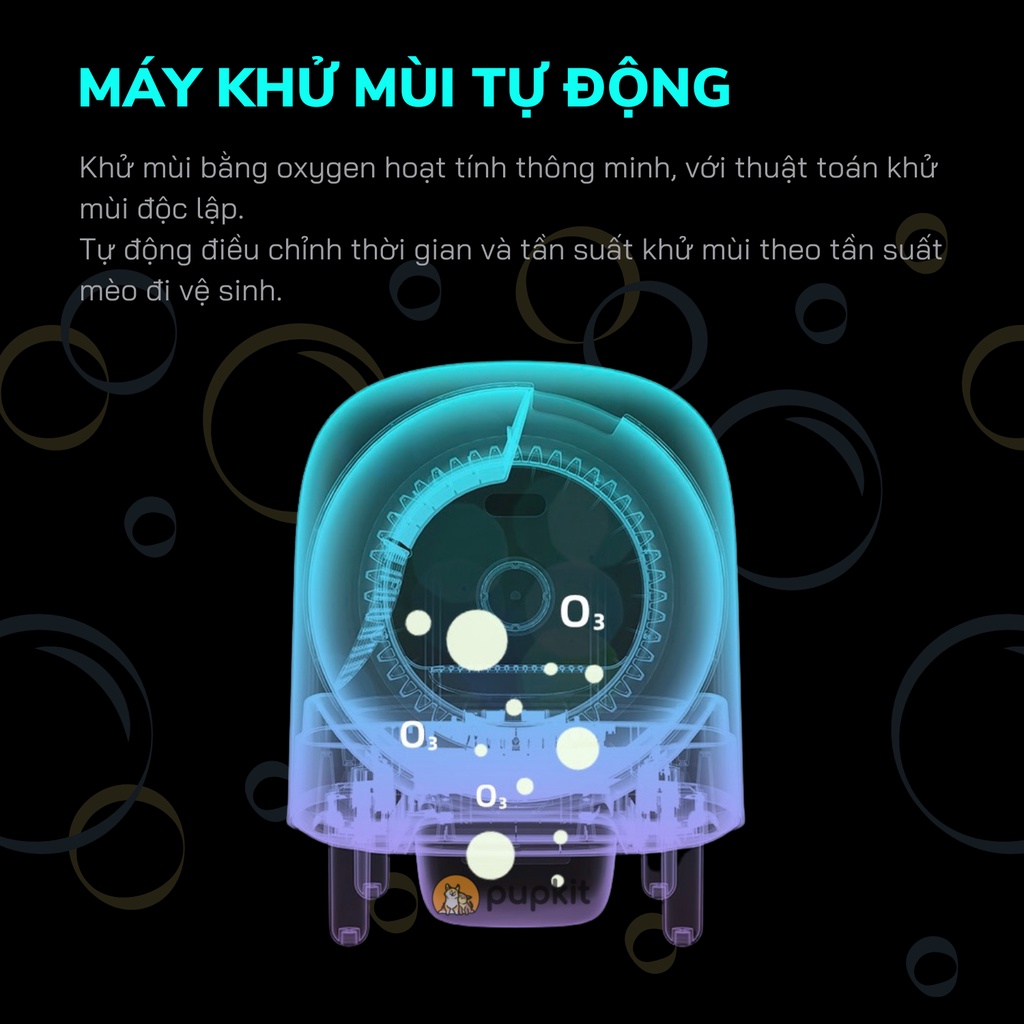 MÁY VỆ SINH MÈO TỰ ĐỘNG PETREE 2 WIFI 2022 [HÀNG CHÍNH HÃNG]