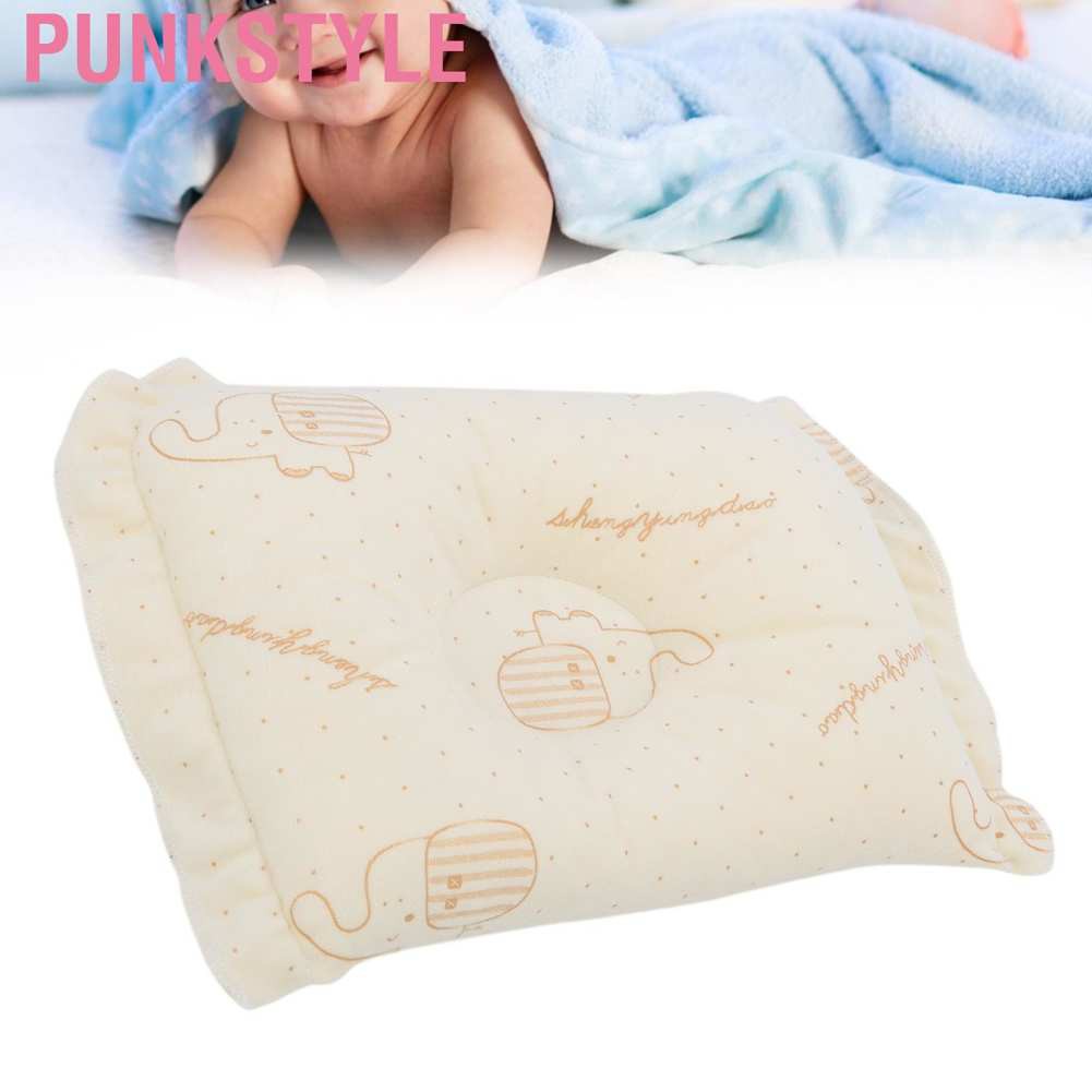 Punkstyle Professional Baby Sleeping Pillow Prevent Flat Head Soft Breathable Infant Support Pillows