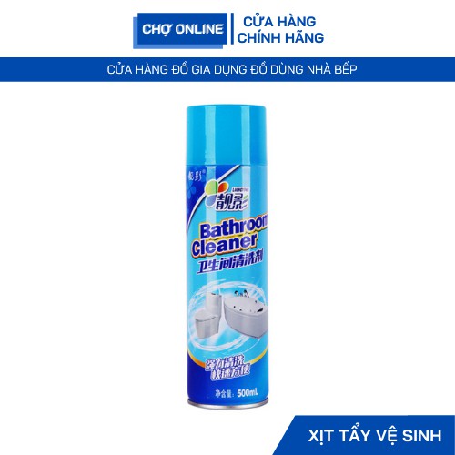 Bình xịt vệ sinh nhà tắm đa năng, loại bỏ vết ố vết bẩn hiệu quả 500ml