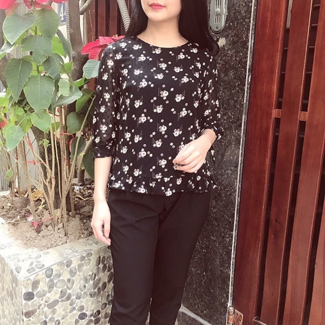 sơ mi hoa