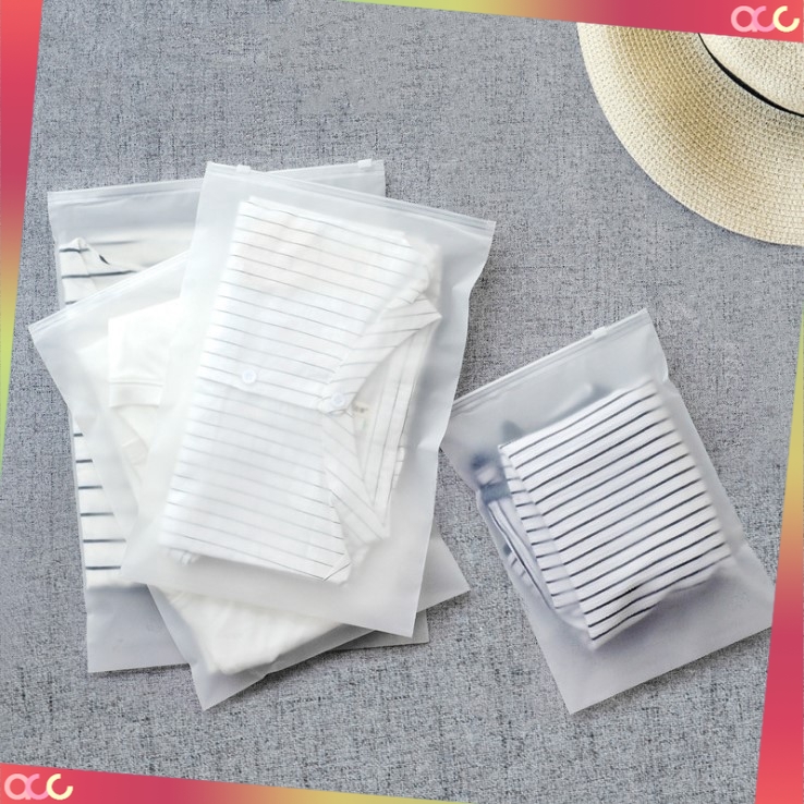 Túi ziplock đóng gói du lịch / trong suốt không thấm nước / Túi quần áo lót / Túi lưu trữ