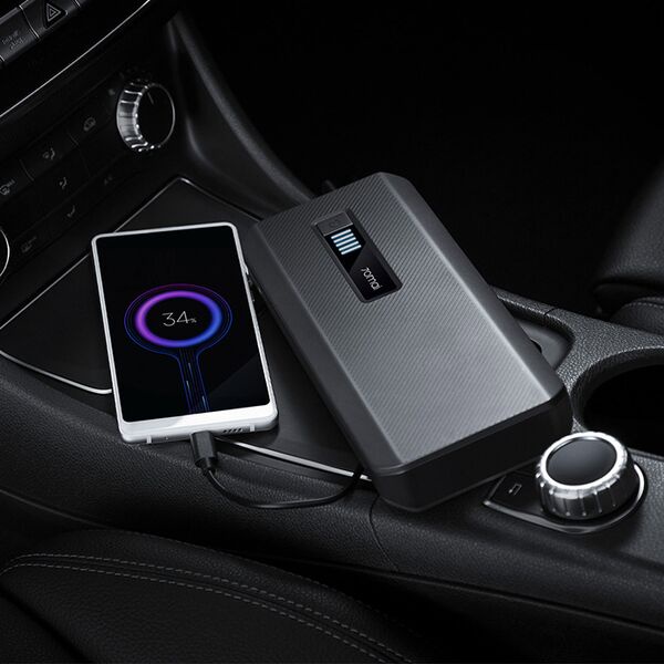 Bộ kích điện xe ô tô khẩn cấp tích hợp pin dự phòng 18000mAh 70MAl Midrive PS06