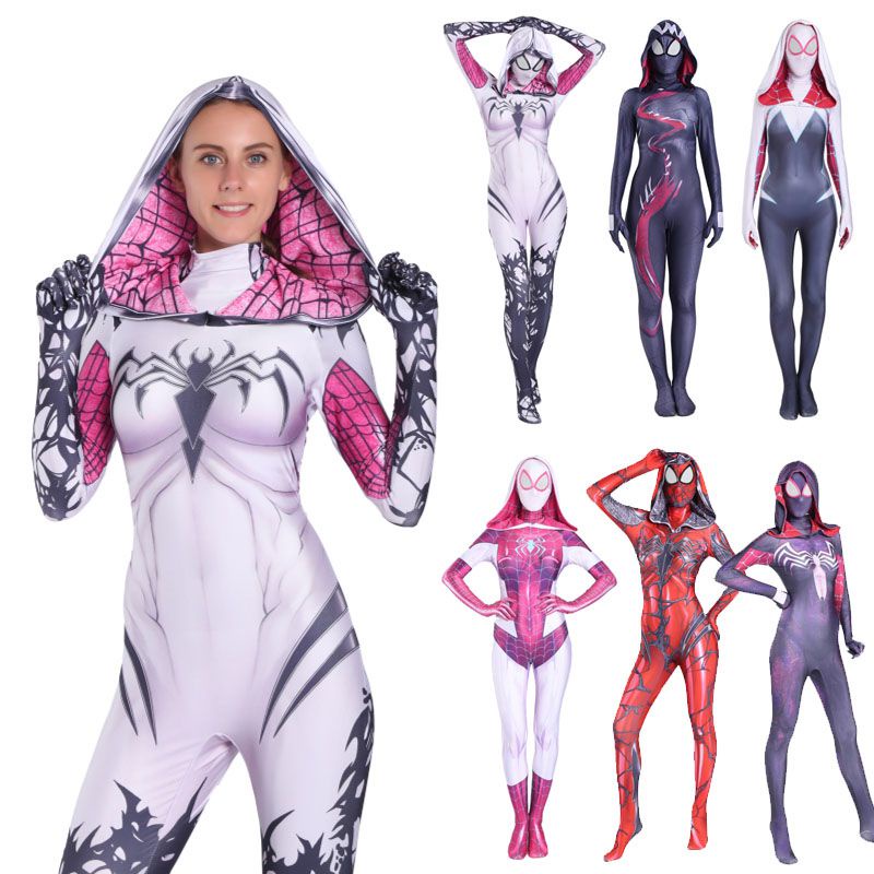 Trang phục Spider Gwen Stacy hoàn hảo cho Halloween