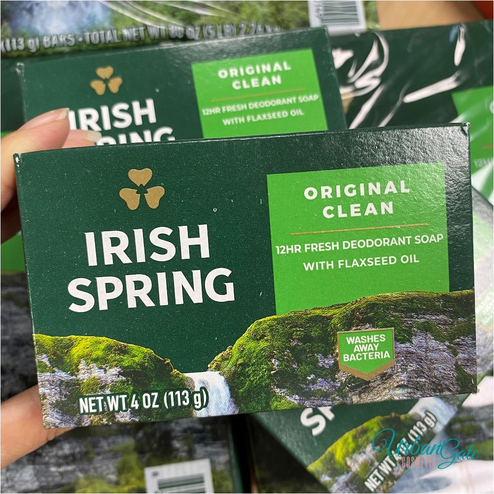 Xà bông Mỹ IRISH SPRING 104.8g /113g | Xà phòng Sping
