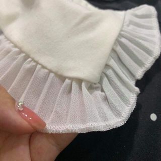 VÁY CỔ SEN CHẤM BI BÁNH BÈO