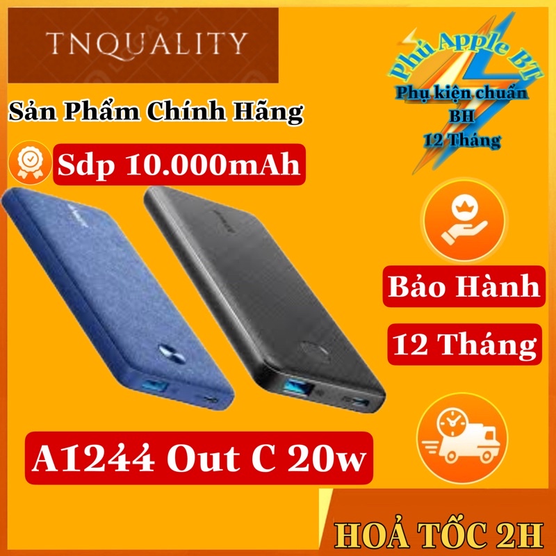 Sạc dự phòng 10.000mAh sạc nhanh 20w