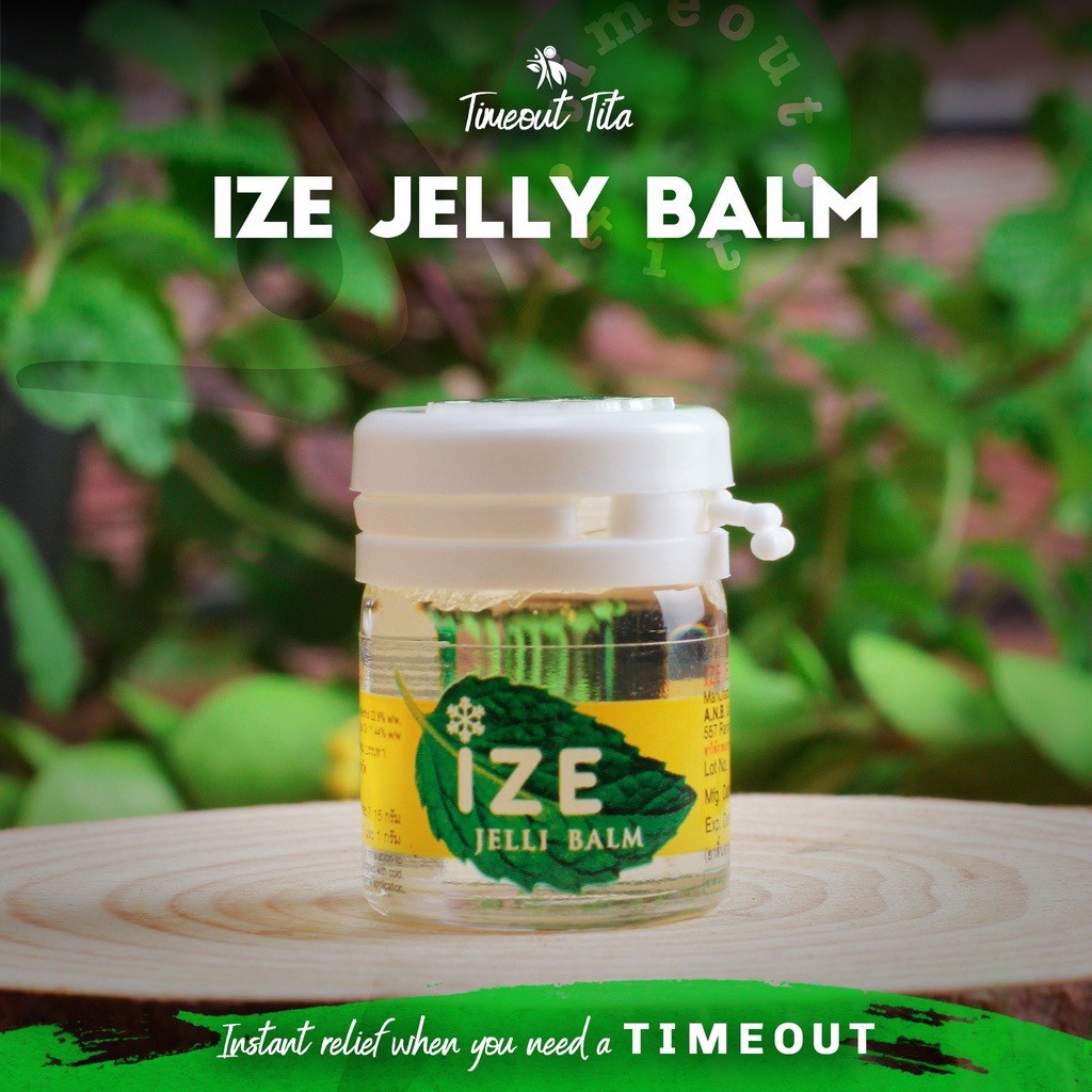 Dầu Gió Hít Thông Mũi Bạc Hà Ize Jelli Balm Thái Lan 7G