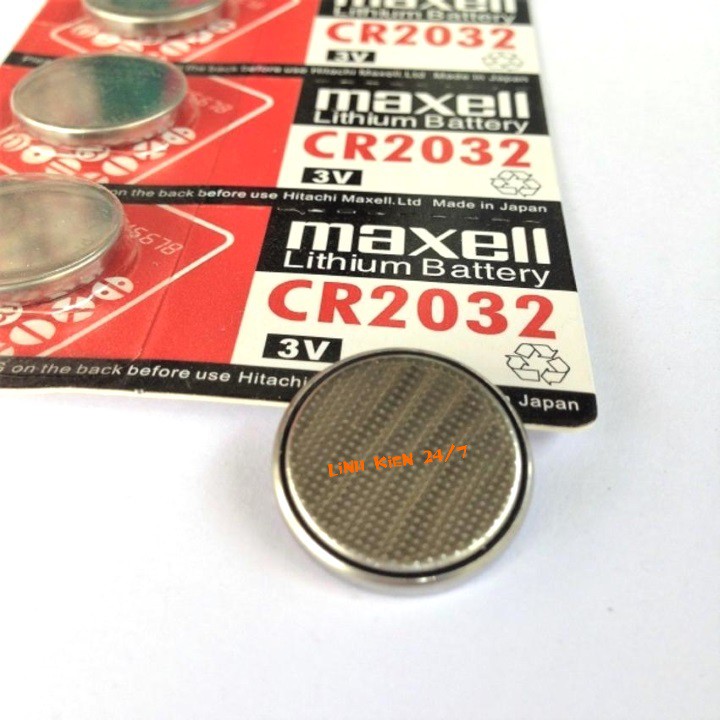 Pin CR2032 Maxell Lithium, Pin Cmos 3V