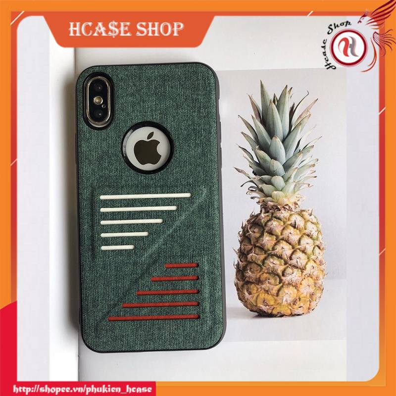 ỐP IPHONE BỌC VẢI LƯNG THỜI TRANG/CHỐNG BẨN/CHỐNG BỤI full case 6/6s/6plus/7/8/7plus/8plus/x/xs/xsmax/11/11promax-hcase