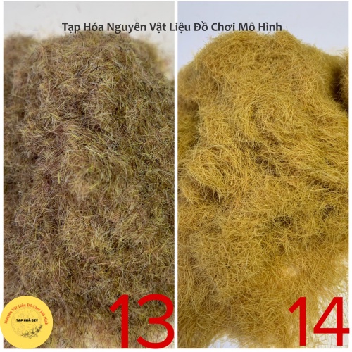 Bột Cỏ Sợi 5mm Nhiều Màu , Bột Cỏ Làm Mô Hình