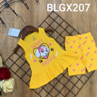 Bộ sát nách cho bé gái