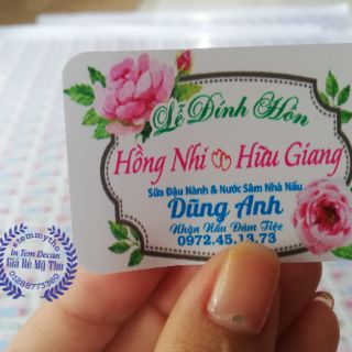 Tem nhãn đẹp