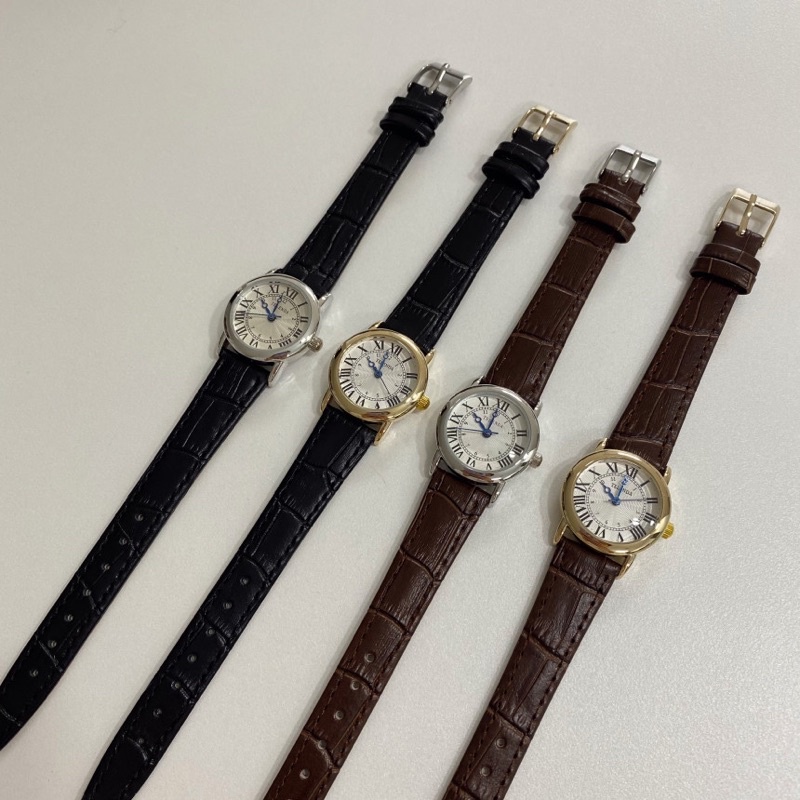 Đồng hồ Telenda Tròn Nữ Silver/Gold