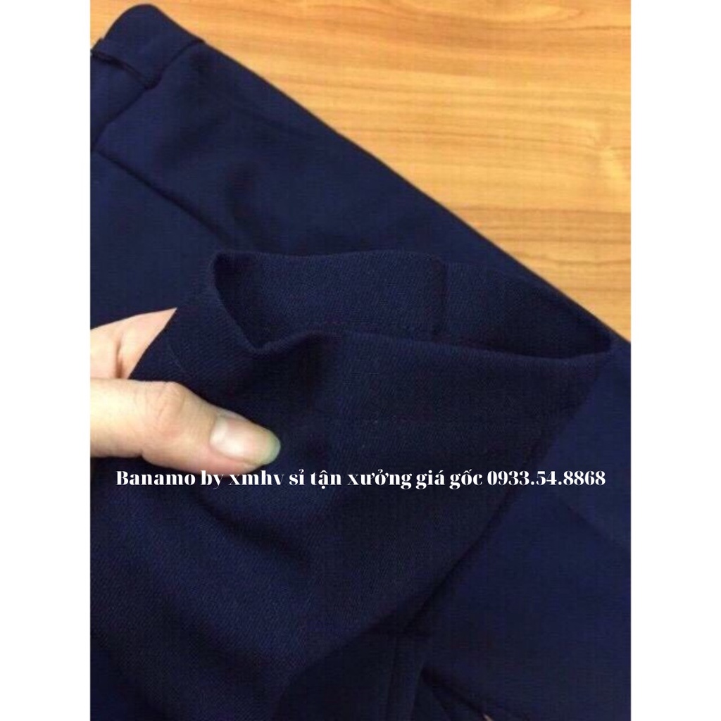 Quần baggy nữ bigsize Banamo fashion form rộng chất tuyết mưa baggy nữ bigsize 839
