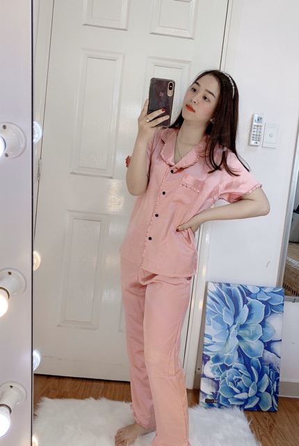 Đồ bộ pijama Phi Bèo - Tay ngắn quần dài 40-60kg