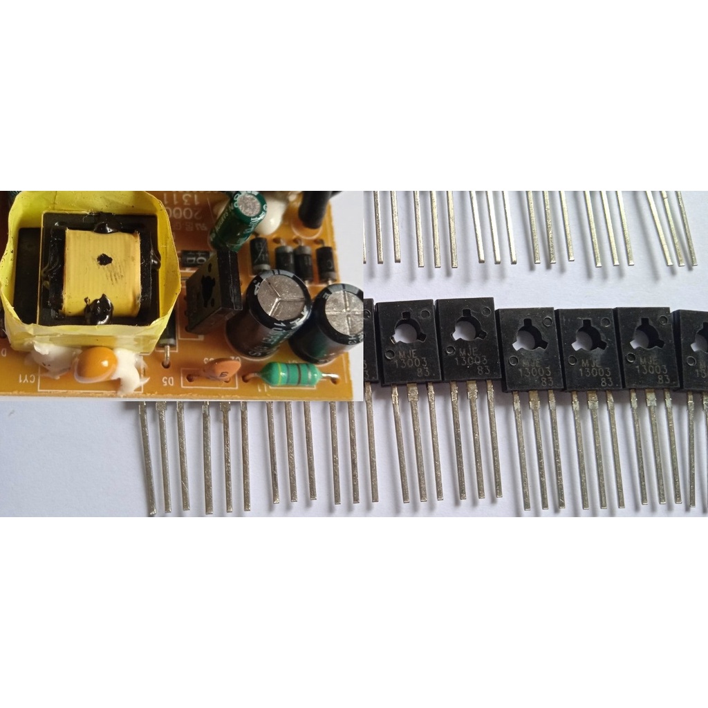 Transitor MJE 13003  E13003 chất lượng cao  To-126 NPN 400V1.5 A