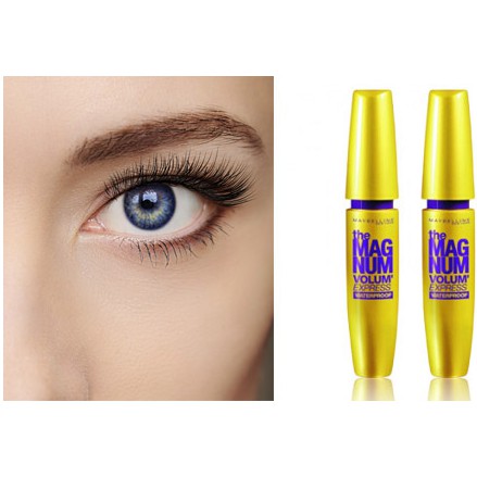 Mascara Maybelline Magnum 9.2ml Làm Dày Mi Gấp 10 Lần &amp; Ngăn Rụng Mi, hàng chính hãng, DATE mới