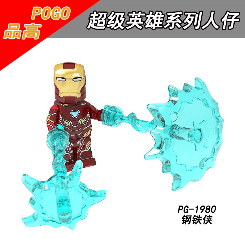 Minifigures Các Nhân Vật Siêu Anh Hùng Thanos Iron Man Thor End Game PG8226