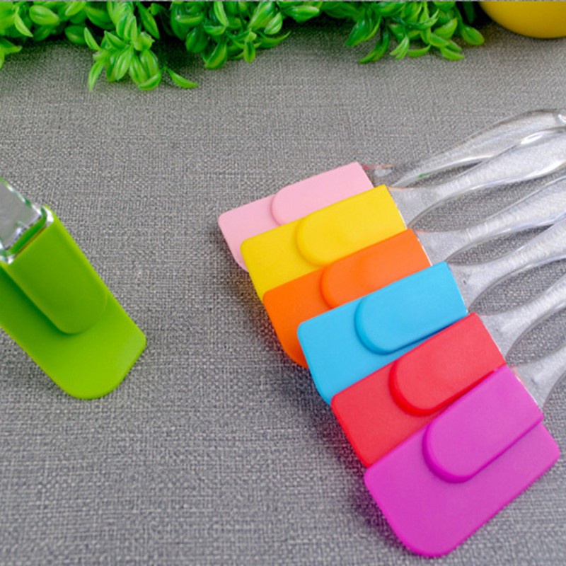 Muỗng Silicone Chịu Nhiệt Nhiều Màu Sắc Dùng Làm Bánh