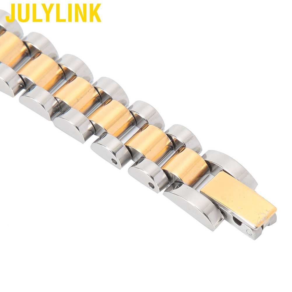 Vòng Tay Thép Không Gỉ Julylink Thanh Lịch