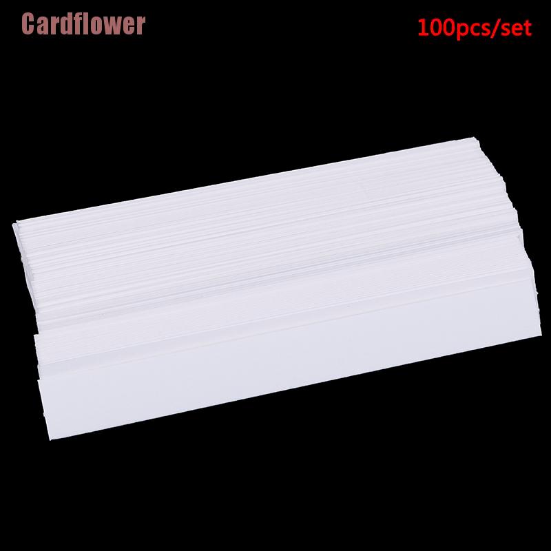 (Hàng Mới Về) 100 Que Thử Tinh Dầu / Nước Hoa 130X15Mm