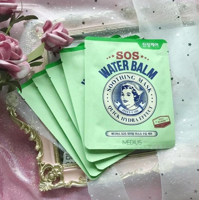 [Lẻ miếng] Mặt nạ giấy SOS WATER BALM MASK | Thế Giới Skin Care