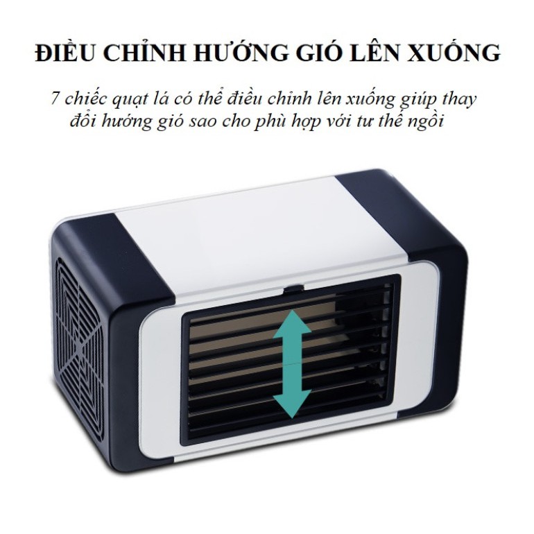 [BÁN CHẠY] Máy điều hòa mini làm lạnh bằng hơi nước ARCTIC AIR - điều hòa để bàn