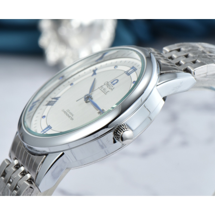 Og Đồng Hồ Đeo Tay Thời Trang Cao Cấp Bằng Thép Không Gỉ Tinh Tế Đơn Giản Và Tinh Tế Dành Cho Nam