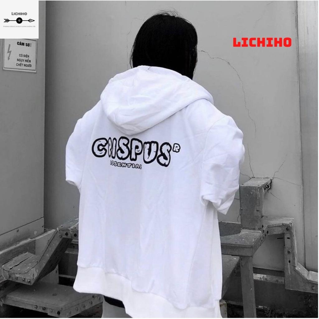 Áo hoodies dây kéo unisex fom rộng CRISPUS AKNM17 LICHIHO jacket nỉ nam nữ hottrend street style mềm mịn rẻ đẹp | BigBuy360 - bigbuy360.vn